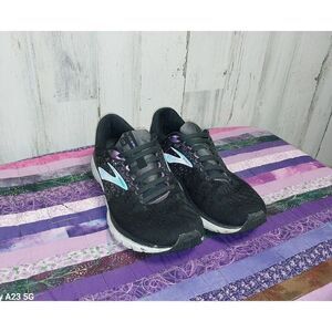 Brooks Glycerin 17 Women's Black Purple Running Shoes Size 10 1202831B097